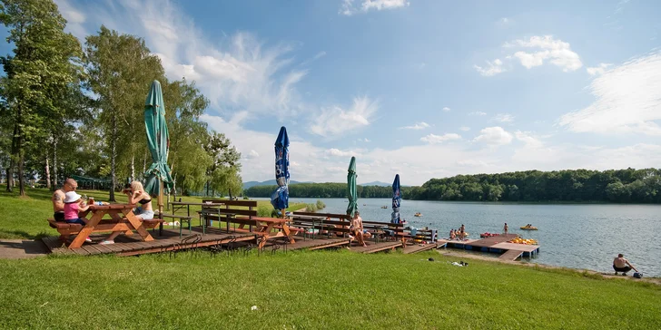 Wellness pobyt, tříchodová večeře i sportovní vyžití u Žermanické přehrady