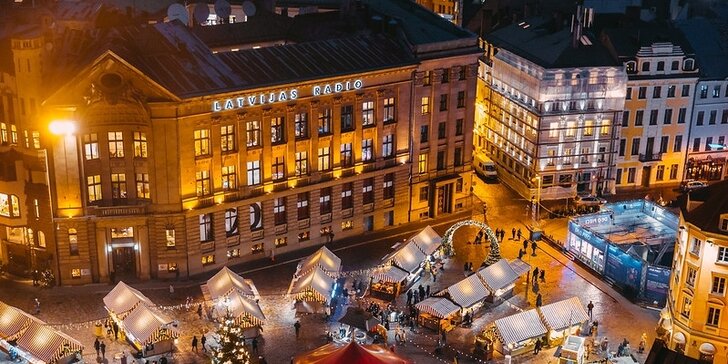 Nejlepší vánoční trhy v Evropě roku 2019: adventní zájezd do Pobaltí, doprava busem i hotel a snídaně