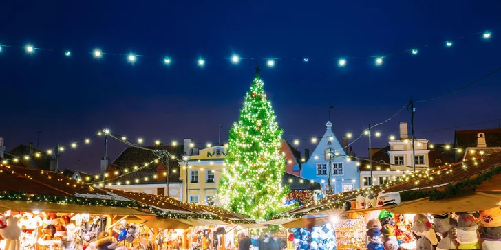 Nejlepší vánoční trhy v Evropě roku 2019: adventní zájezd do Pobaltí, doprava busem i hotel a snídaně