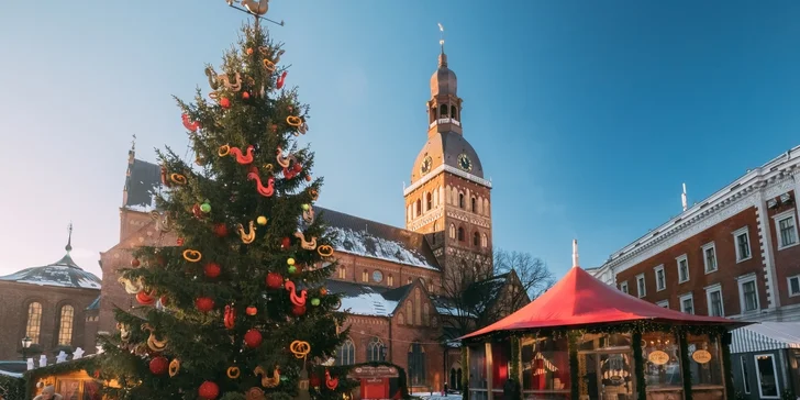 Nejlepší vánoční trhy v Evropě roku 2019: adventní zájezd do Pobaltí, doprava busem i hotel a snídaně