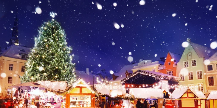 Nejlepší vánoční trhy v Evropě roku 2019: adventní zájezd do Pobaltí, doprava busem i hotel a snídaně