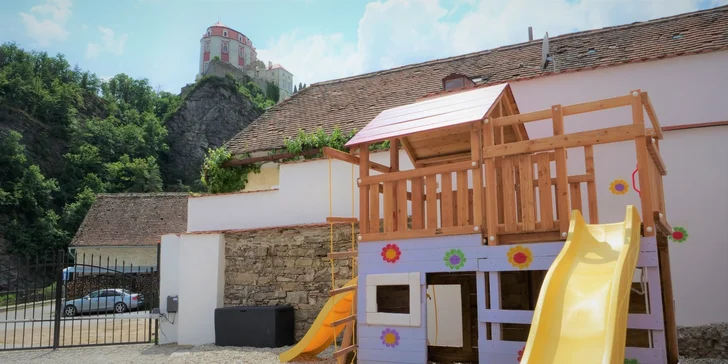 Rodinná dovolená ve Vranově nad Dyjí. Polopenze, wellness i sleva do Kinderweltu
