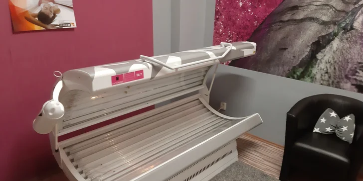 Vstup nebo permanentka do horizontálního solária: 10 až 120 minut