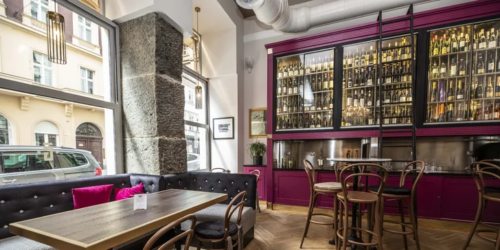 Degustační menu pro dva v Café Graff s možností vinného párování
