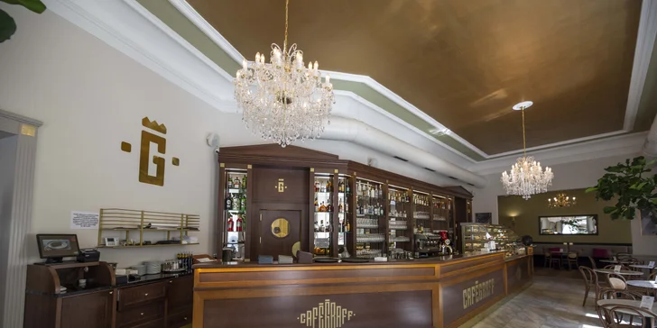 Degustační menu pro dva v Café Graff s možností vinného párování