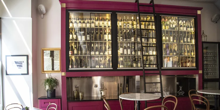 Degustační menu pro dva v Café Graff s možností vinného párování