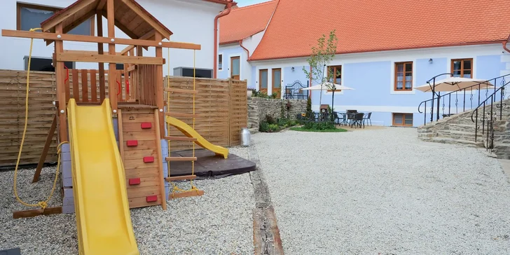 Rodinná dovolená ve Vranově nad Dyjí. Polopenze, wellness i sleva do Kinderweltu