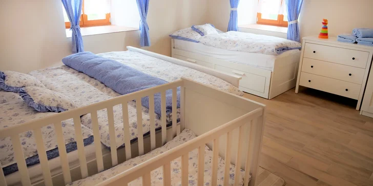 Rodinná dovolená ve Vranově nad Dyjí. Polopenze, wellness i sleva do Kinderweltu