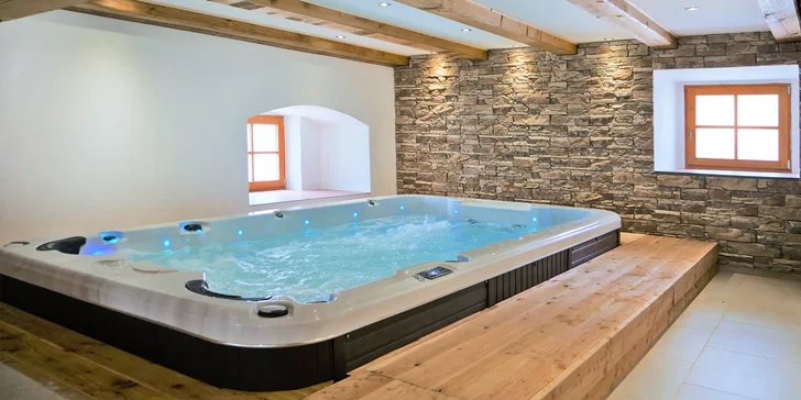 Rodinná dovolená na jižní Moravě: snídaně nebo polopenze i privátní wellness pro 4 osoby