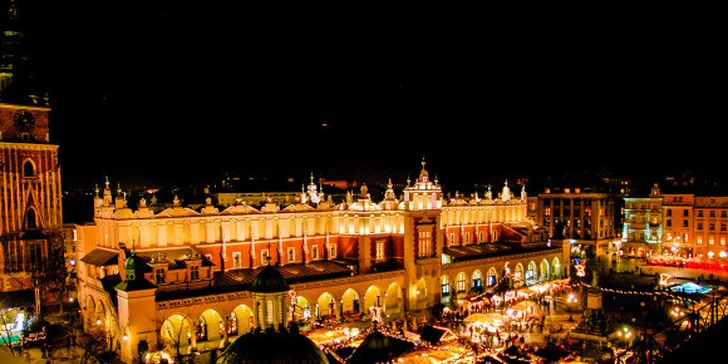 Adventní výlet do Krakova s odjezdy z Moravy či Slezska