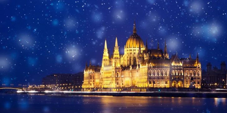 Na jeden den do adventní Budapešti: doprava busem, památky, lázně i trhy
