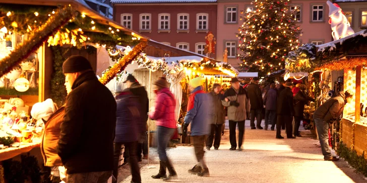 Adventní výlet do Německa: celodenní procházka nádherným městem Bamberk a plavba lodí