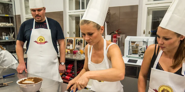 Čokokurzy v Průhonicích: ochutnávka čokolád i vlastní výroba nejrůznějších dobrot