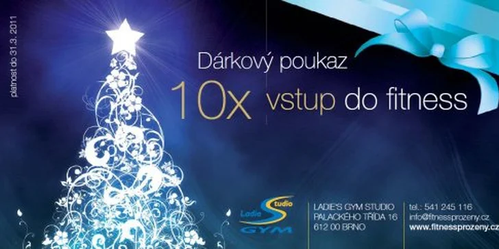 480 Kč za permanentku do posilovny Ladies´ GYM Studio. Začněte znovu a tentokrát doopravdy! Jedinečná příležitost, jak si za pomoci trenéra vypracovat svaly, zeštíhlit a dostat se tak zpět do kondičky. Sleva až 40%!