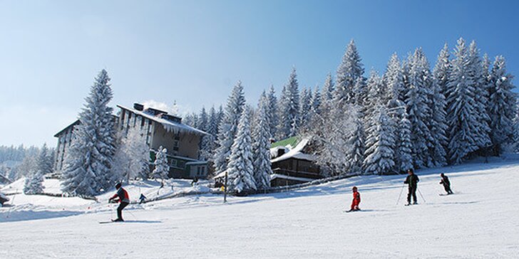 3denní relax či lyžovačka pro DVA na Šumavě