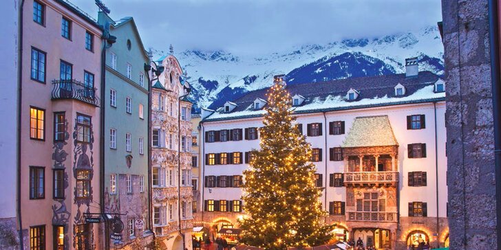 Jednodenní výlet busem do vánočního Innsbrucku: adventní trhy, památky i výhled na město