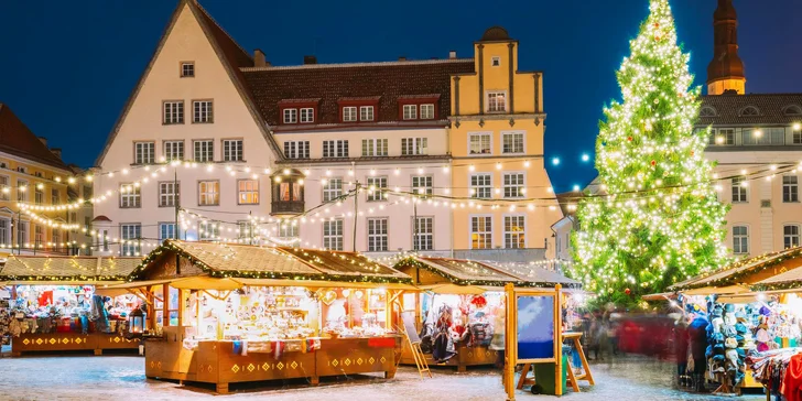 Nejlepší vánoční trhy v Evropě roku 2019: adventní zájezd do Pobaltí, doprava busem i hotel a snídaně