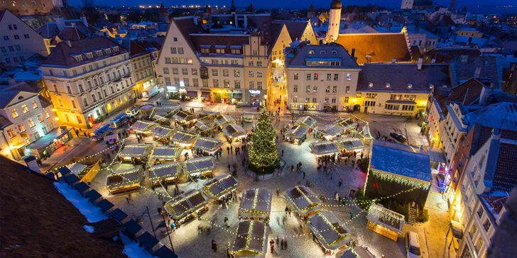 Nejlepší vánoční trhy v Evropě roku 2019: adventní zájezd do Pobaltí, doprava busem i hotel a snídaně