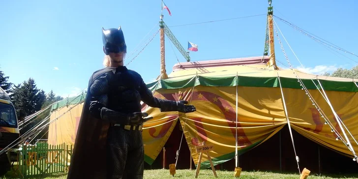 Cirkus plný superhrdinů: vstupenky na akční cirkusový program pro děti i dospělé