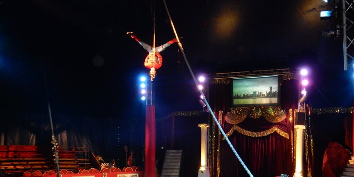Cirkus plný superhrdinů: vstupenky na akční cirkusový program pro děti i dospělé