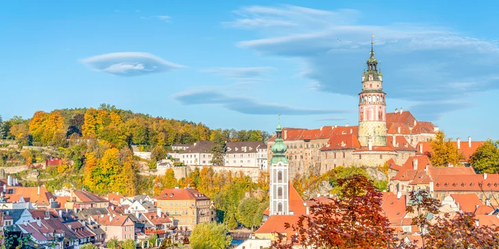 Pobyt se snídaněmi uprostřed Českého Krumlova
