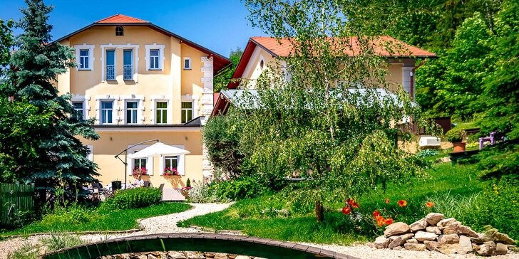 4* relax v Mariánských Lázních o samotě či ve dvou: polopenze i masáž, koupel a sauna