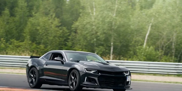 Superjízda v nadupaném Chevrolet Camaro SS 6.2 na 15-60 minut