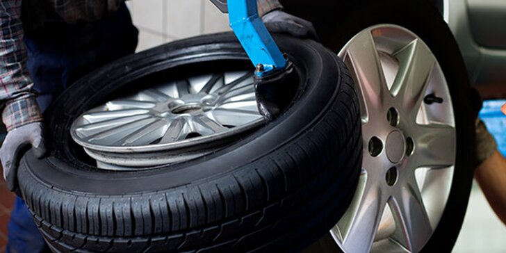 Kompletní přezutí pneumatik včetně závaží