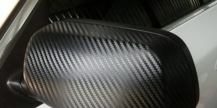 Černá karbonová folie 3D nejen pro vaše auto