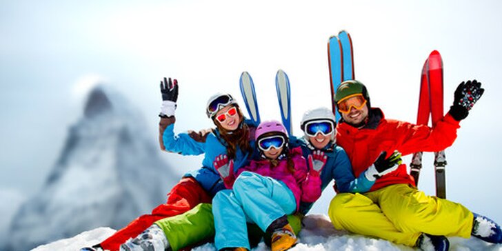 Půjčení lyží včetně hůlek pro dospělé i děti