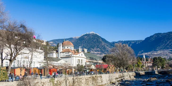 Na vánoční trhy pod vrcholky italských Dolomit: 2x ubytování s polopenzí