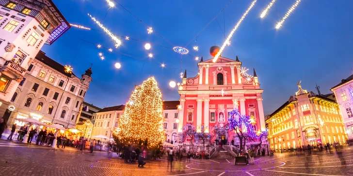 Na advent od Jadranu k alpským jezerům a výšinám: doprava, průvodce i ubytování v hotelu a snídaně