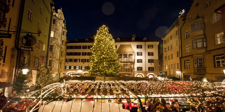 Adventní cesta z Bad Tölzu do Tyrolska, doprava i ubytování s polopenzí