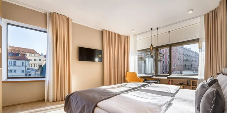 Výjimečný pobyt v centru Prahy: 5* hotel se snídaní, thajská masáž a wellness