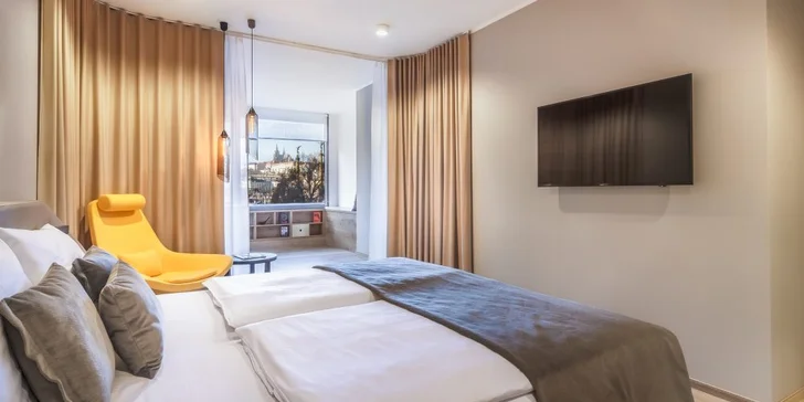 Výjimečný pobyt v centru Prahy: 5* hotel se snídaní, thajská masáž a wellness