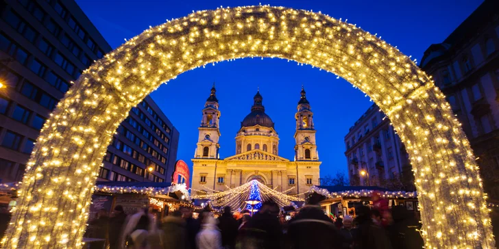 Vychutnejte si magickou atmosféru adventní Budapešti: Dunaj, guláš, tokajské víno