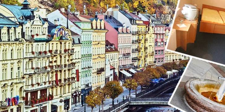 3denní pobyt pro dva v Karlových Varech