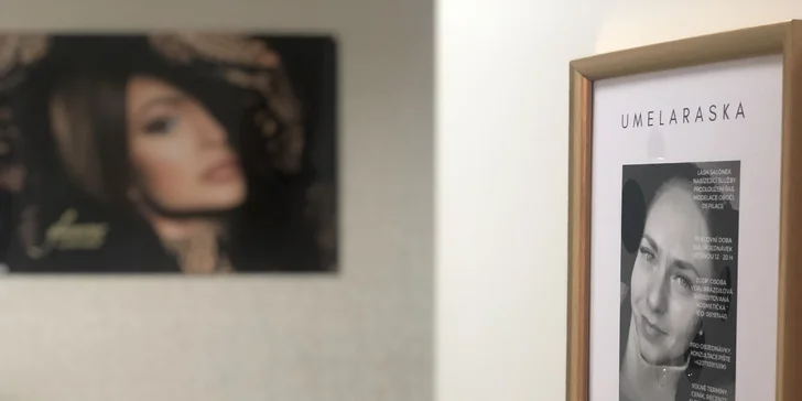 Prodloužení a zhuštění řas i s úpravou obočí u Václavského náměstí