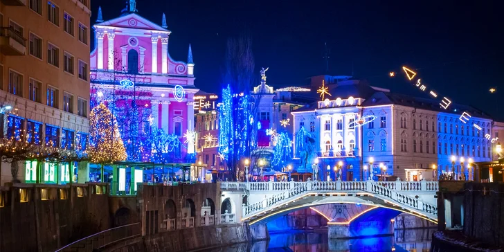 Na advent od Jadranu k alpským jezerům a výšinám: doprava, průvodce i ubytování v hotelu a snídaně