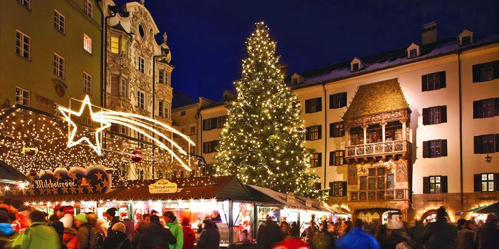 Adventní cesta z Bad Tölzu do Tyrolska, doprava i ubytování s polopenzí
