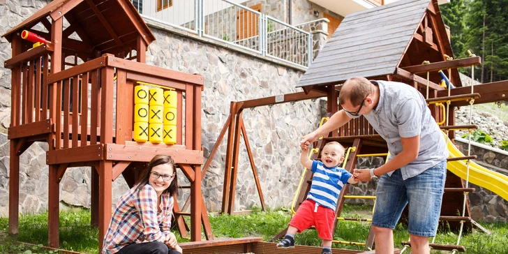 Relax na úpatí Nízkých Tater: neomezený vstup do wellness a polopenze, hned u lanovky na Chopok