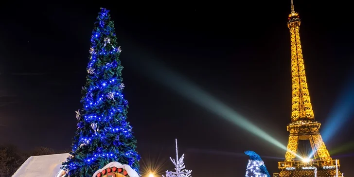 Silvestr v Paříži a návštěva Disneylandu: 4denní zájezd busem vč. ubytování na 1 noc