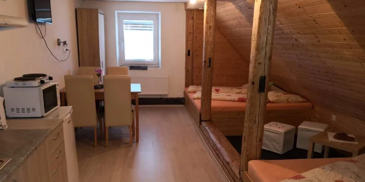 Jeseníky pro partu nebo rodinu: apartmány až pro 16 osob a sudové wellness
