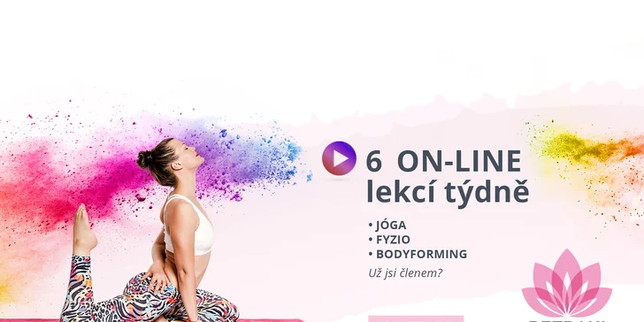 Hýbejte se kdy a kde chcete: online lekce jógy na 24 hodin či 30 dní