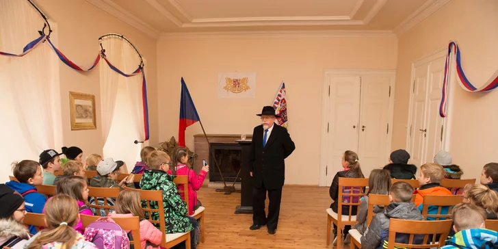 Setkání s historickými osobnostmi na zámku Stránov: program na zámku i v parku, dílničky, výcvik práčat a historický jarmark
