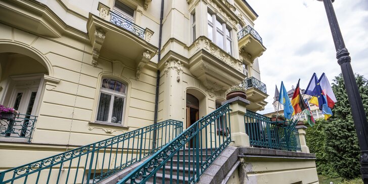 Užijte si Karlovy Vary i s lázeňskými procedurami. 3 až 7 dní v Hotelu Mignon****