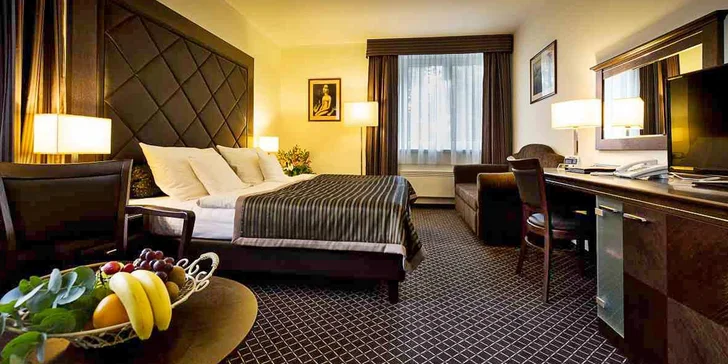 4* hotel v klidné části Prahy: snídaně, privátní sauna a 30 minut do historického centra