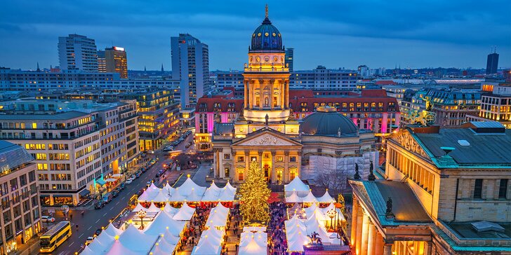 Advent v Německu: Berlín i Drážďany a Lipsko, 1 noc v hotelu se snídaní, doprava pohodlným busem
