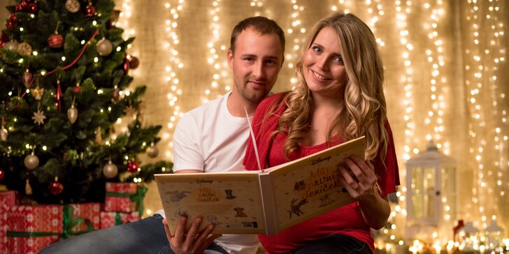 Focení pro rodiny, páry i těhotné s vánoční tématikou