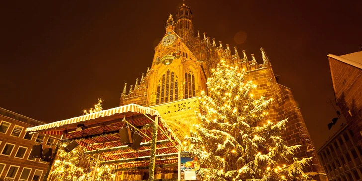 Třídenní adventní zájezd do Německa a Francie: Amberg, Norimberk, Štrasburk, přespání v hotelu a snídaně